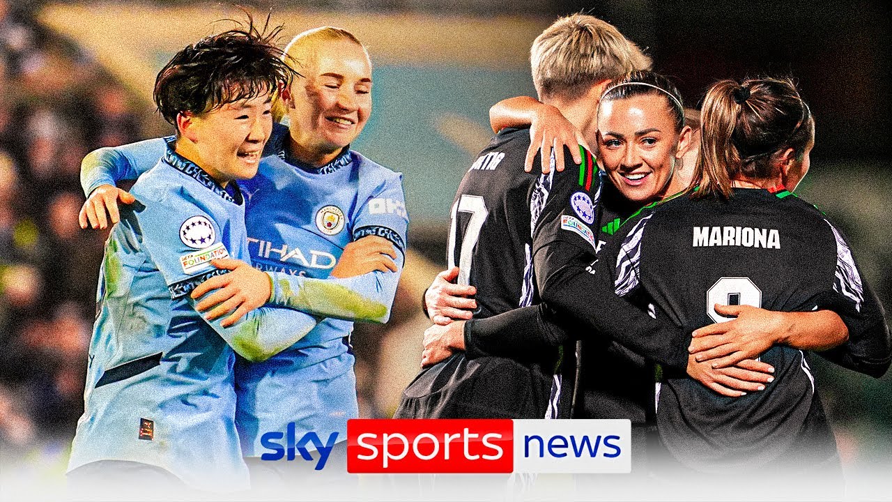 Manchester City maintain 100% record and Arsenal thrash Juventus 4-0 in the Women’s Champions league