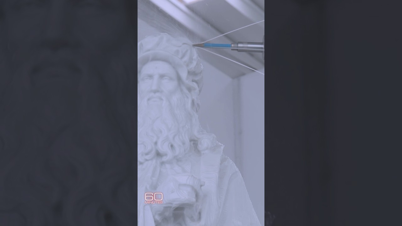 Meet Robo: A robot taking over sculpting #shorts