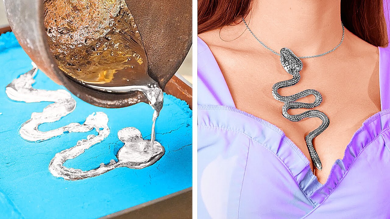 Mesmerizing DIY Jewelry Making: Watch Stunning Creations Come to Life!
