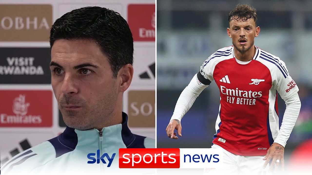 Mikel Arteta: Ben White will be out for a “few months” after undergoing knee surgery