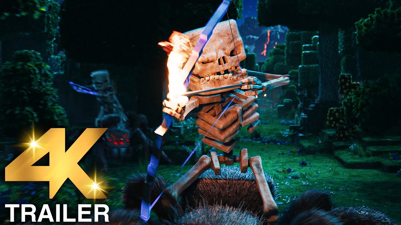 MINECRAFT Extended Trailer (4K ULTRA HD) 2025 | Jason Momoa