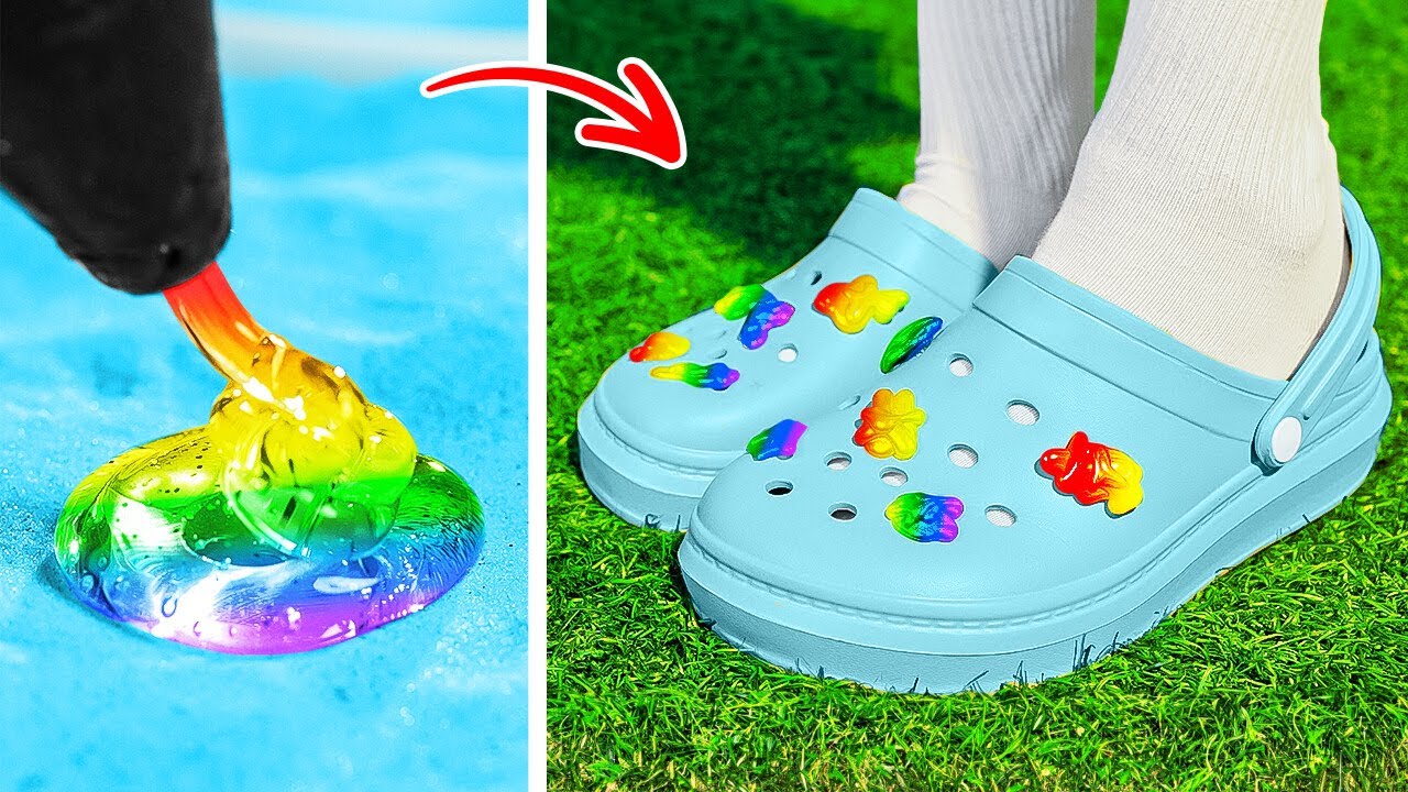 MUST-TRY GLUE GUN HACKS 🎨 CREATIVE CRAFT IDEAS