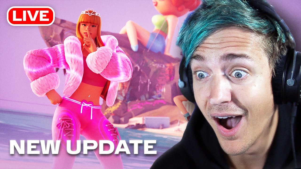 🔴 Ninja Dominates the NEW Fortnite Update  – Live