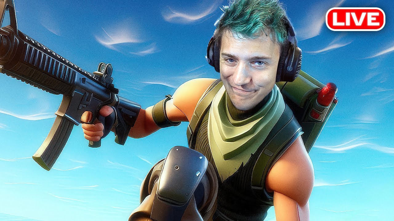 🔴 Ninja is Back To Dominate Fortnite – Live