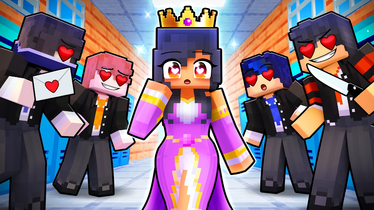 ONE QUEEN in an ALL YANDERE School!