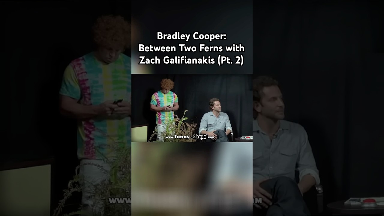 Part 2| Bradley Cooper: Between Two Ferns with Zach Galifianakis (Inside The FOD Vault Episode 8)