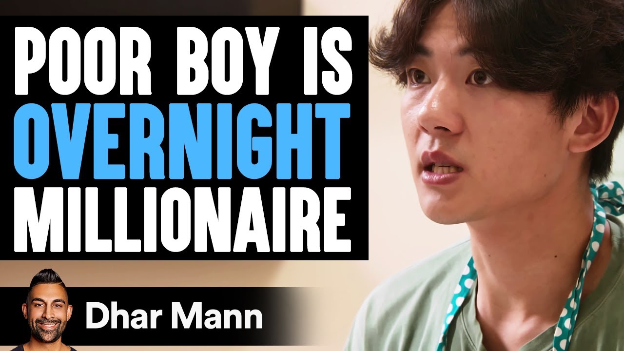 POOR BOY Is OVERNIGHT MILLIONAIRE | Dhar Mann Studios
