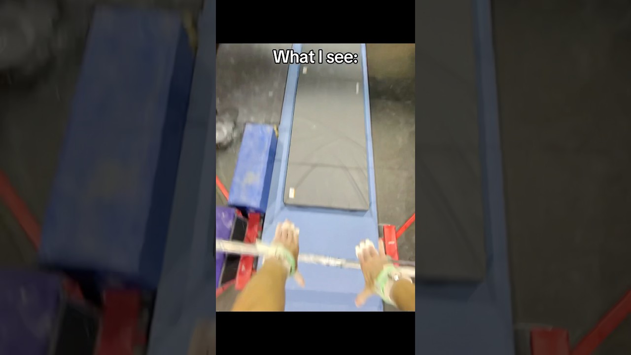 POV gymnastics! 🔥 #gymnast #gymnastics #sports #sport #olympics #pov #olympic #gopro #gymnastics