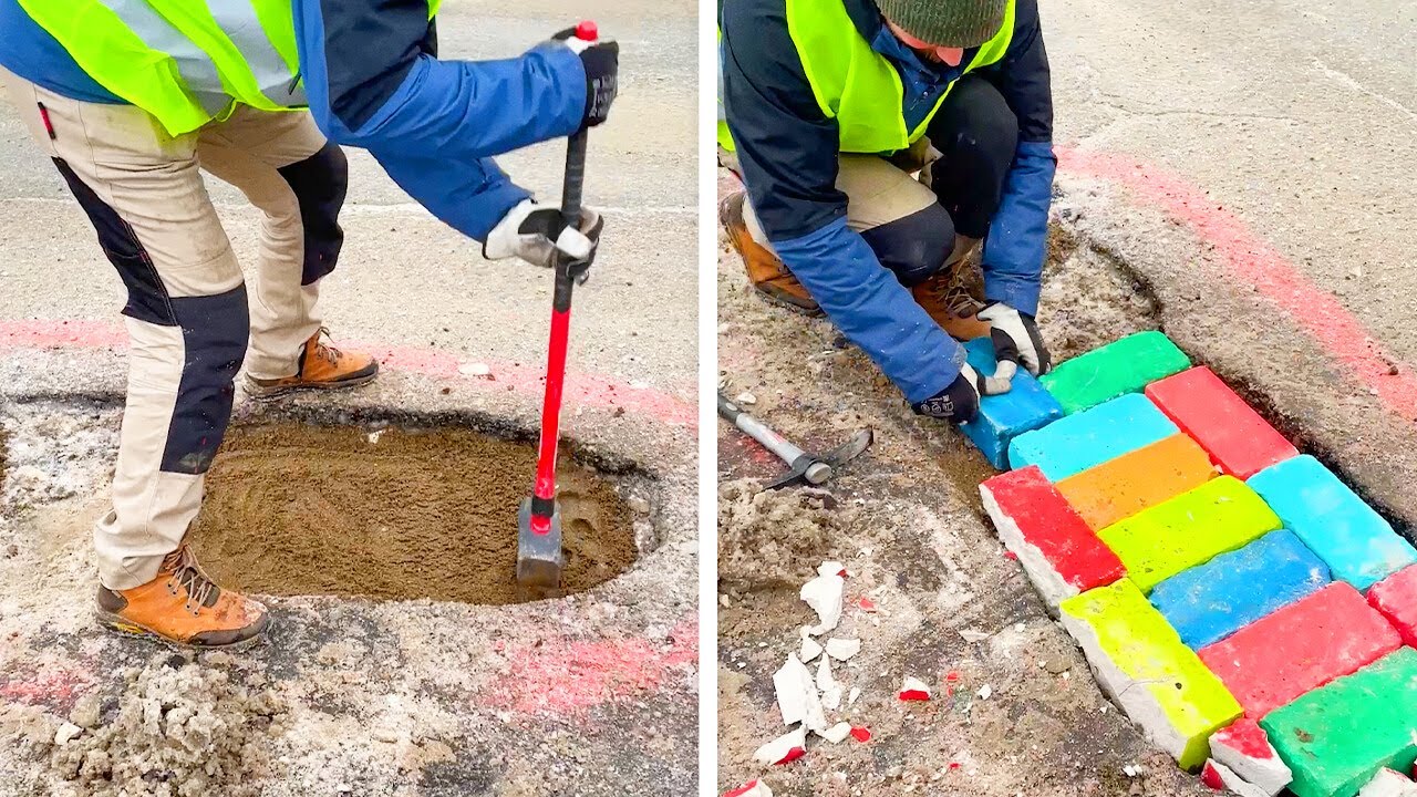 Practical Ways to Repair Unsightly Potholes With Unique DIY Techniques