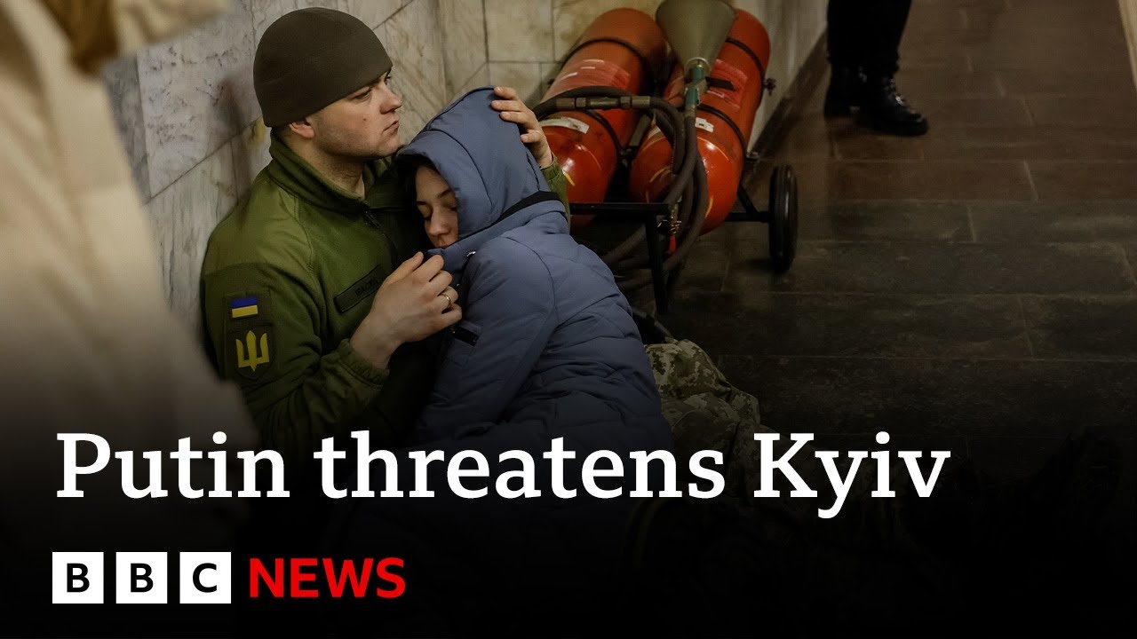 Putin threatens Kyiv with new missile after striking energy grid | BBC News