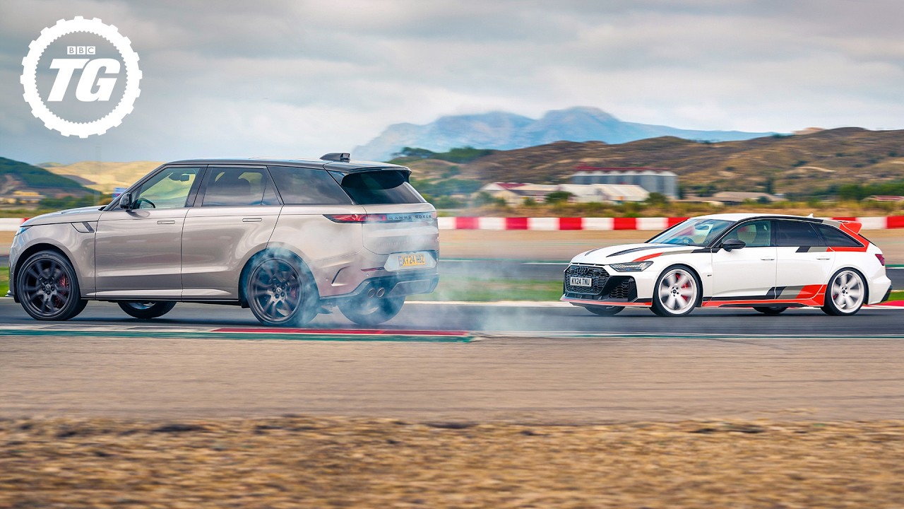 Range Rover Sport SV vs Audi RS6 GT: Track Battle
