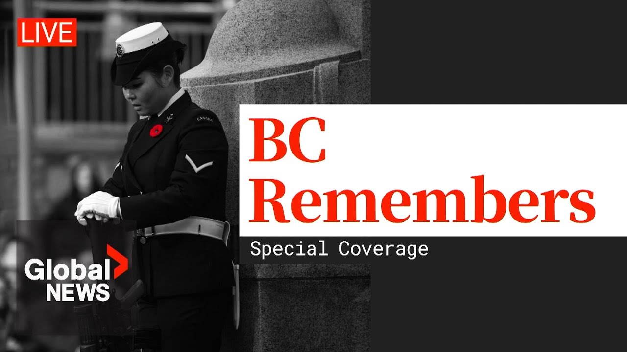 Remembrance Day 2024: BC pays tribute to veterans and fallen soldiers in special presentation | LIVE