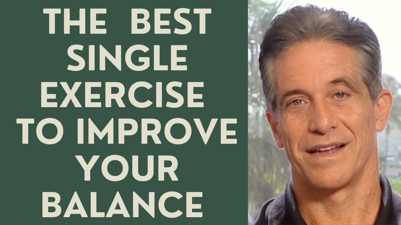 Seniors: The Best Single Exercise to Improve Your Balance!