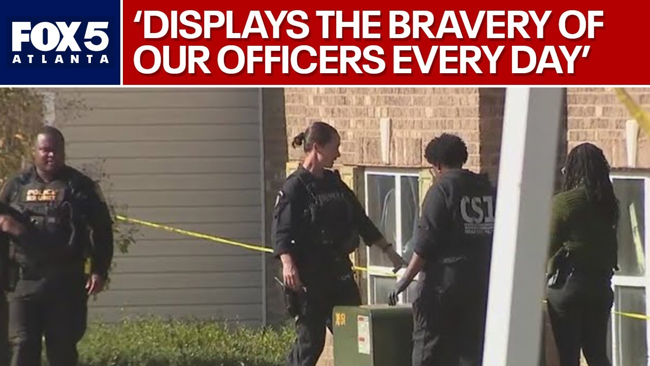 Shot Georgia officer still manages to arrest shooter | FOX 5 News