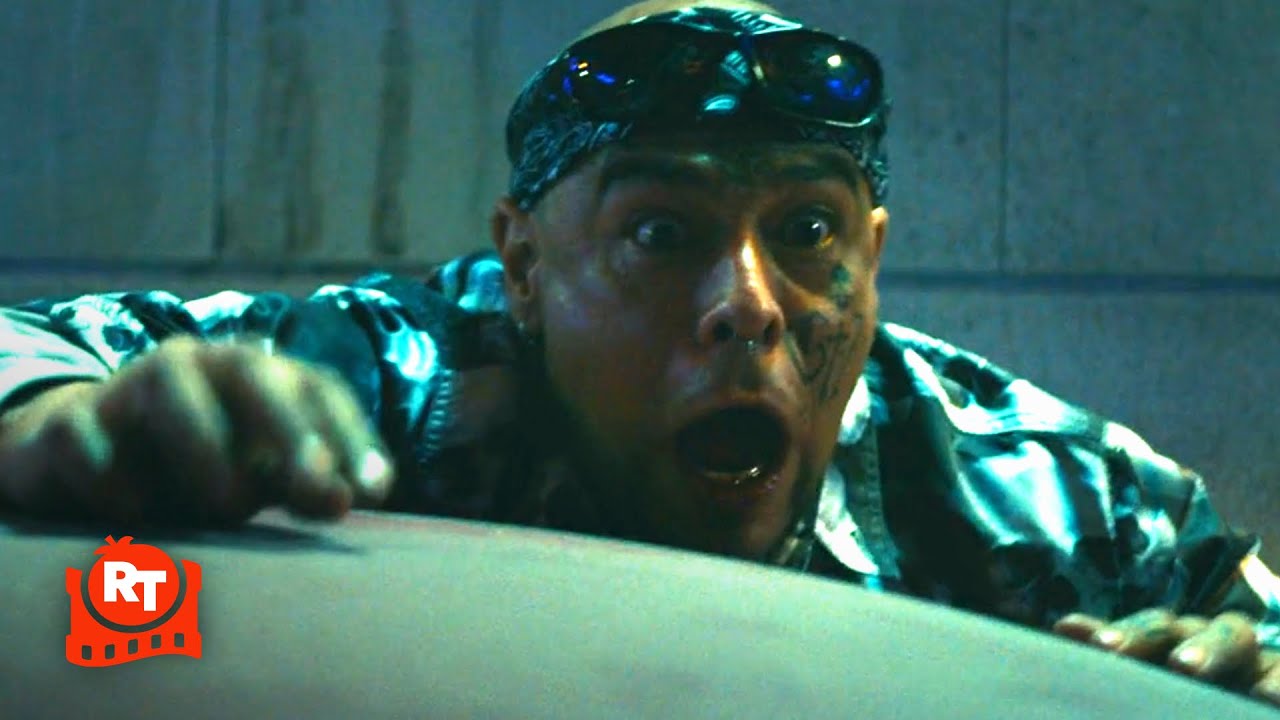 Silent Night (2023) – THIS IS OVERKILL! Gang Member Crushed, Stabbed, and Shot Scene | Movieclips