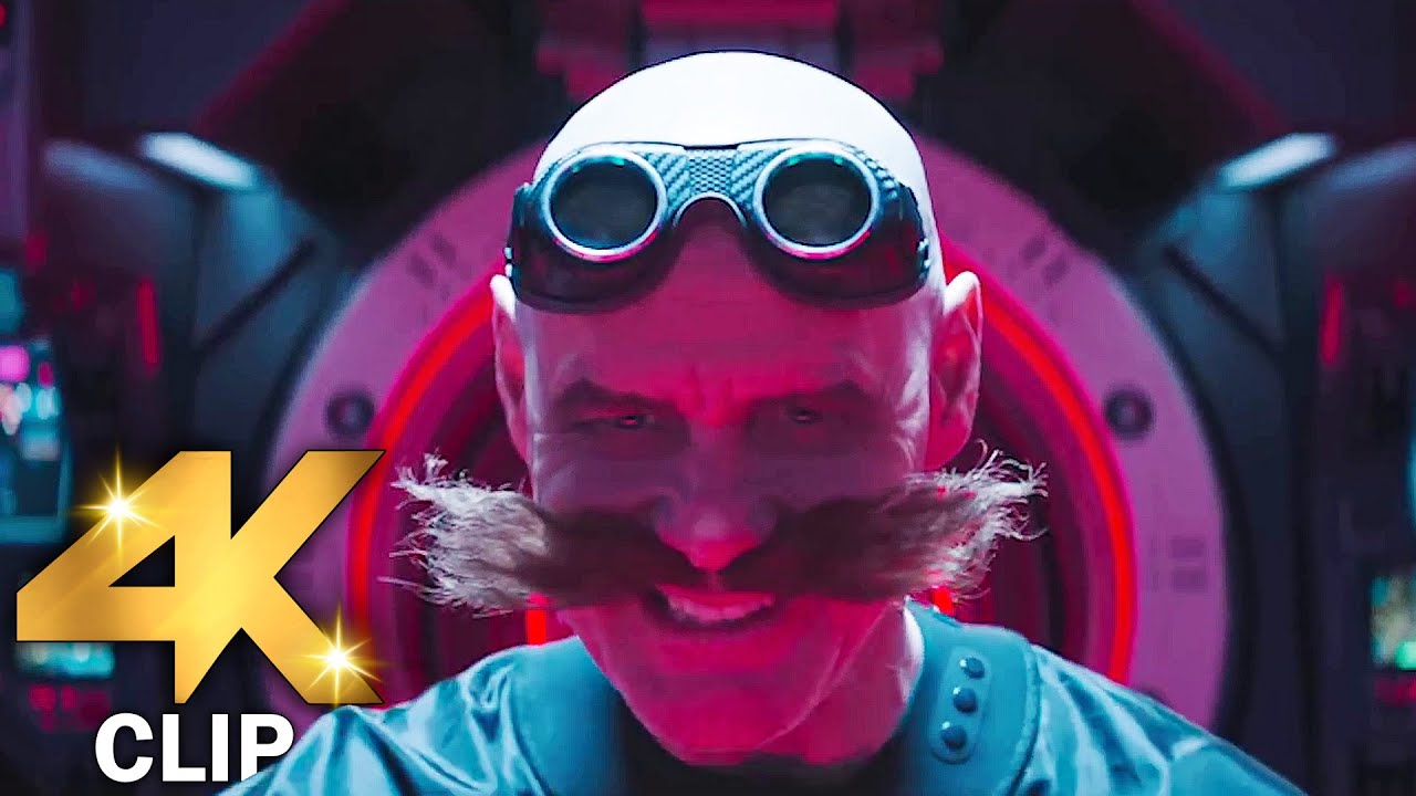 SONIC THE HEDGEHOG 3 “Robotnik Shaves His Long Hair” Funny Clip + Trailer (4K ULTRA HD) 2025