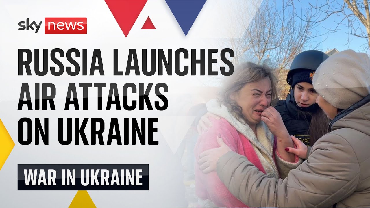 Sound of ‘three large explosions’ wakes Sky’s chief correspondent