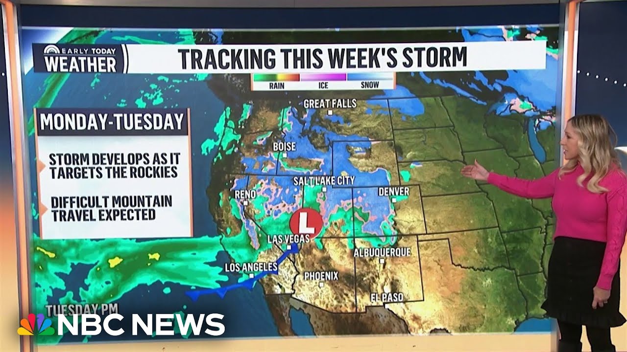 Storms threaten Thanksgiving week travel plans