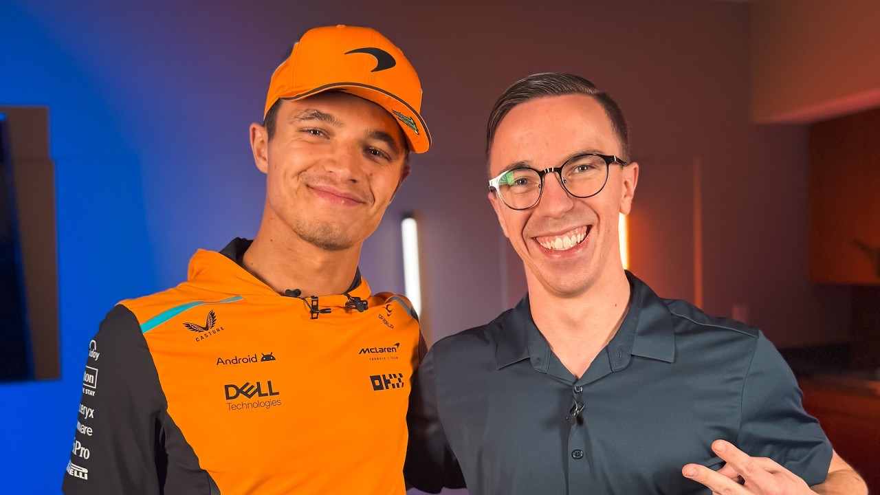 Talking Tech with Lando Norris!