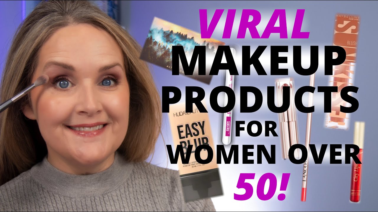 Testing VIRAL Makeup Products That Everyone Is Talking About in 2024! AMAZING for Women Over 50!