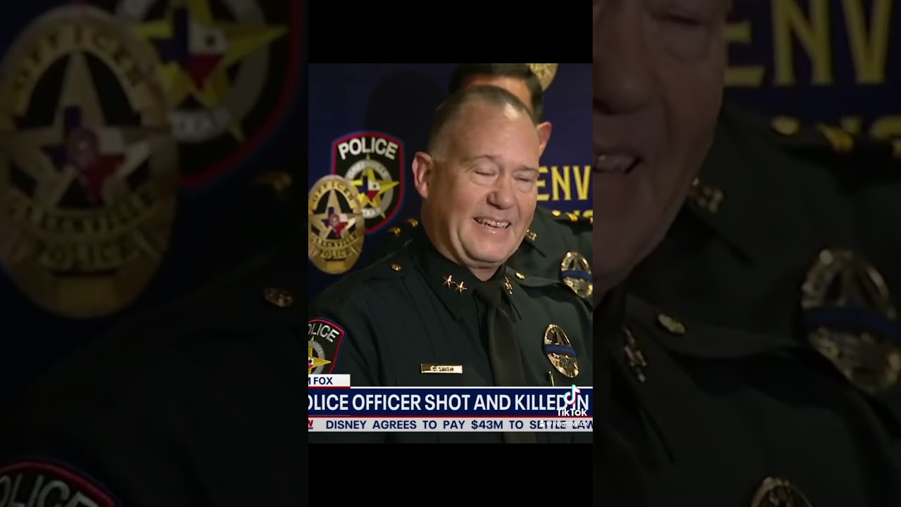 Texas officer ambushed and killed while chasing suspect