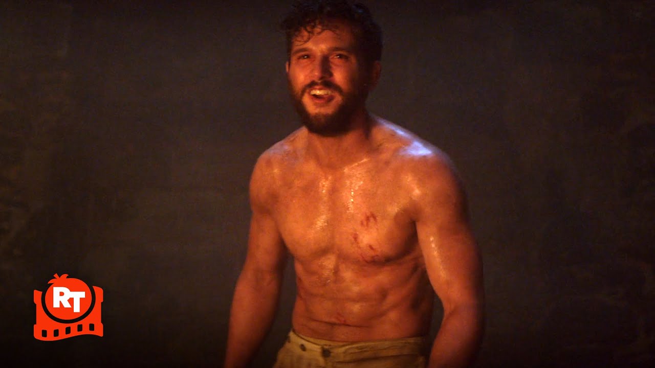 The Beast Within (2024) – Topless Kit Harington Scene | Movieclips