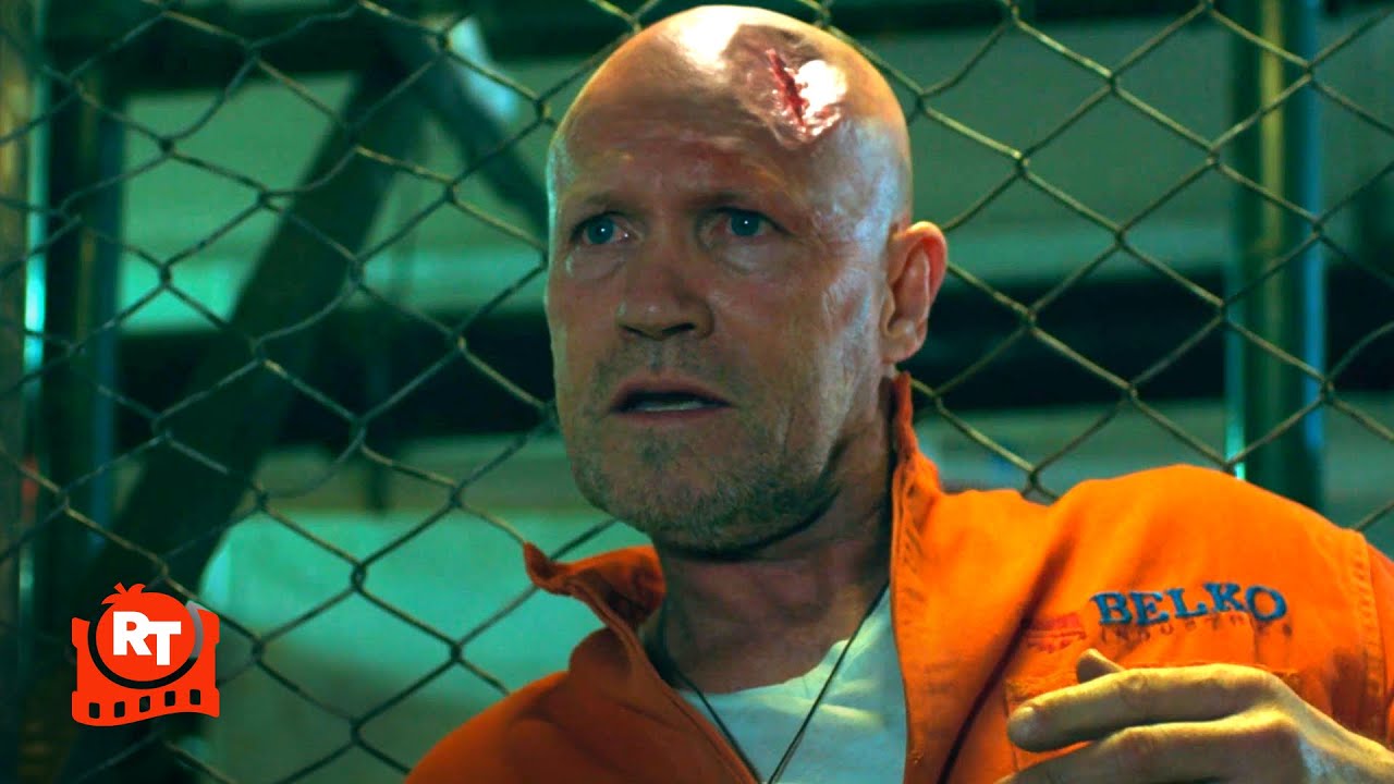 The Belko Experiment (2016) – Michael Rooker’s Crushed Skull Scene | Movieclips