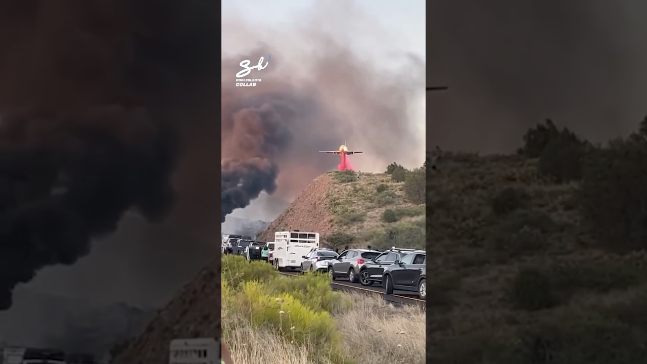 The DC-10 Air Tanker is designed to combat wildfires! 💦 #aircraft #fire #planes