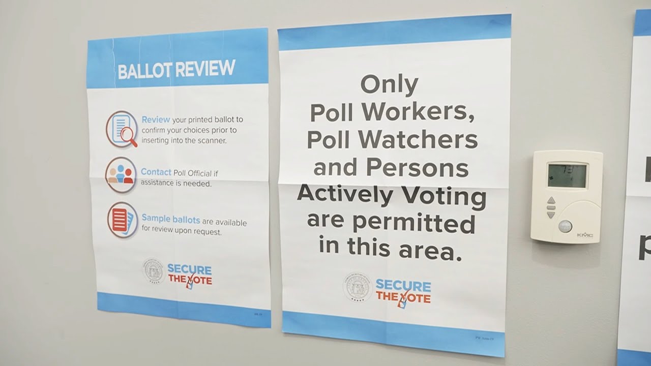 The fight over election rules in Georgia