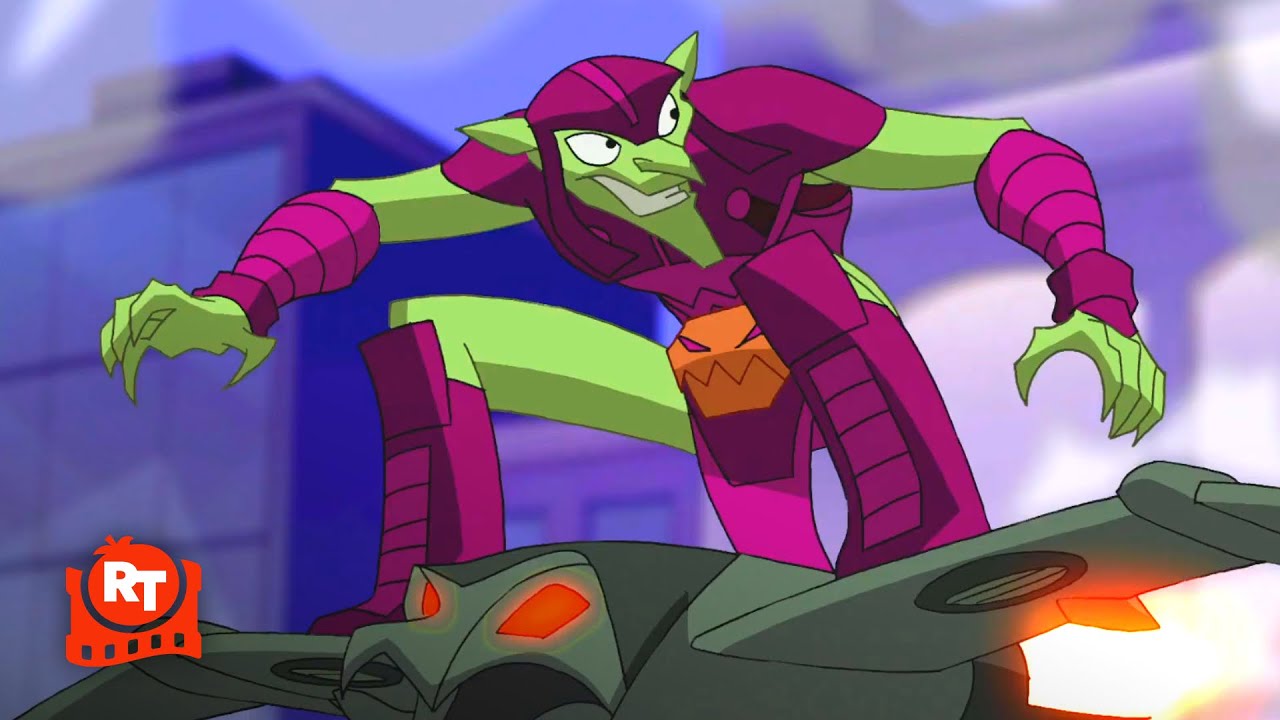 The Spectacular Spider-Man (2008) – Spider-Man vs. Green Goblin (S1E7) | Movieclips