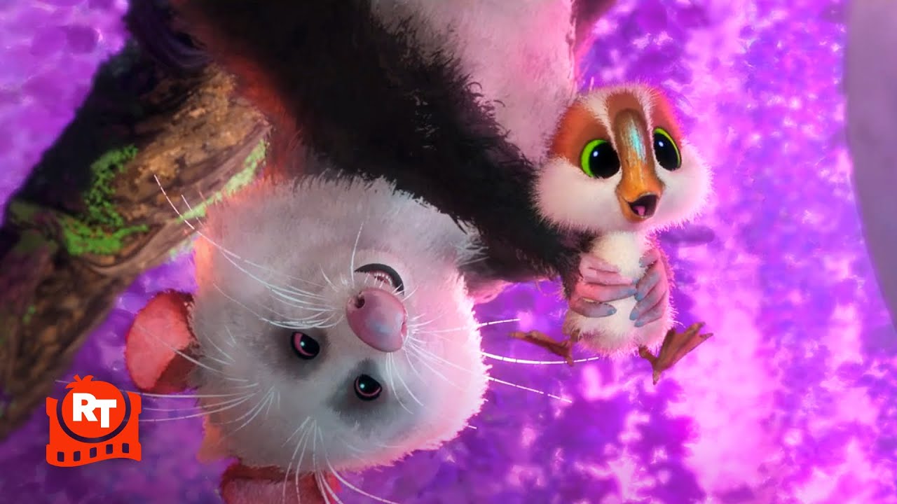 The Wild Robot (2024) – The Possum Mom Scene | Movieclips