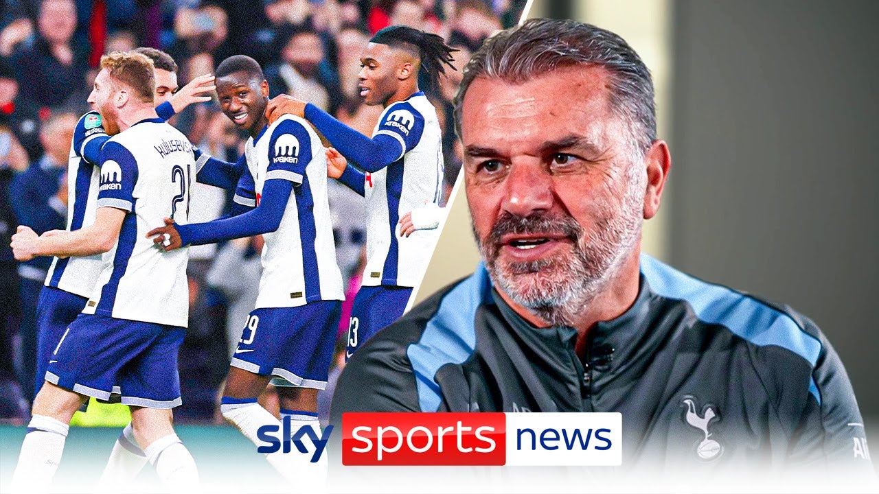 ‘The young players are evolving’ | Ange Postecoglou reflects on Man City win and squad growth