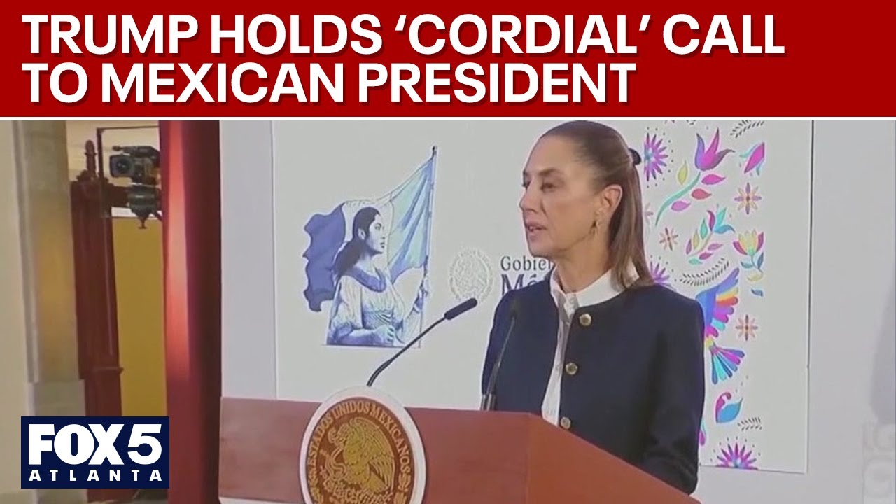 Trump holds ‘cordial’ call with Mexico’s president | FOX 5 News
