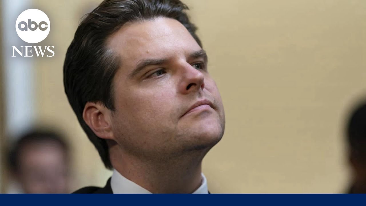 Trump says he’s not reconsidering tapping Matt Gaetz for attorney general role