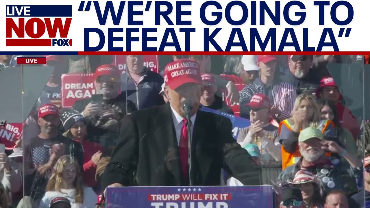 Trump speaks at campaign rally in Pennsylvania, calls out Kamala Harris | LiveNOW from FOX