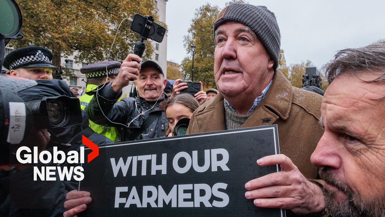 UK farmers protest: Thousands gather in London denouncing changes to inheritance tax exemption