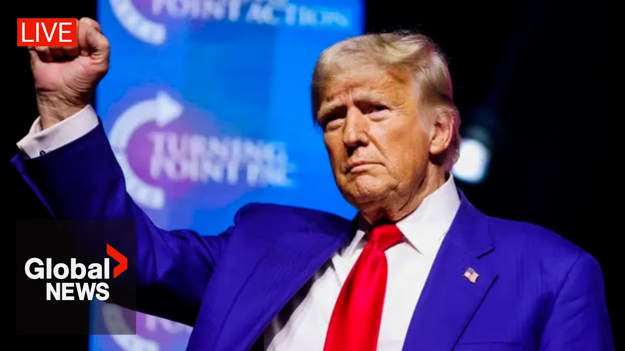 US election 2024: Trump promises to “help our country heal” in speech to supporters | LIVE