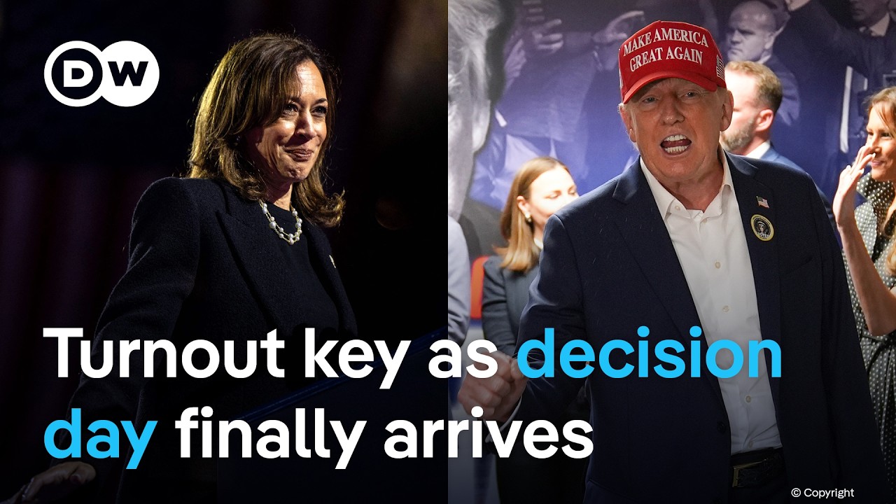 US election: How strong is voter turnout and who will benefit from it? | DW News