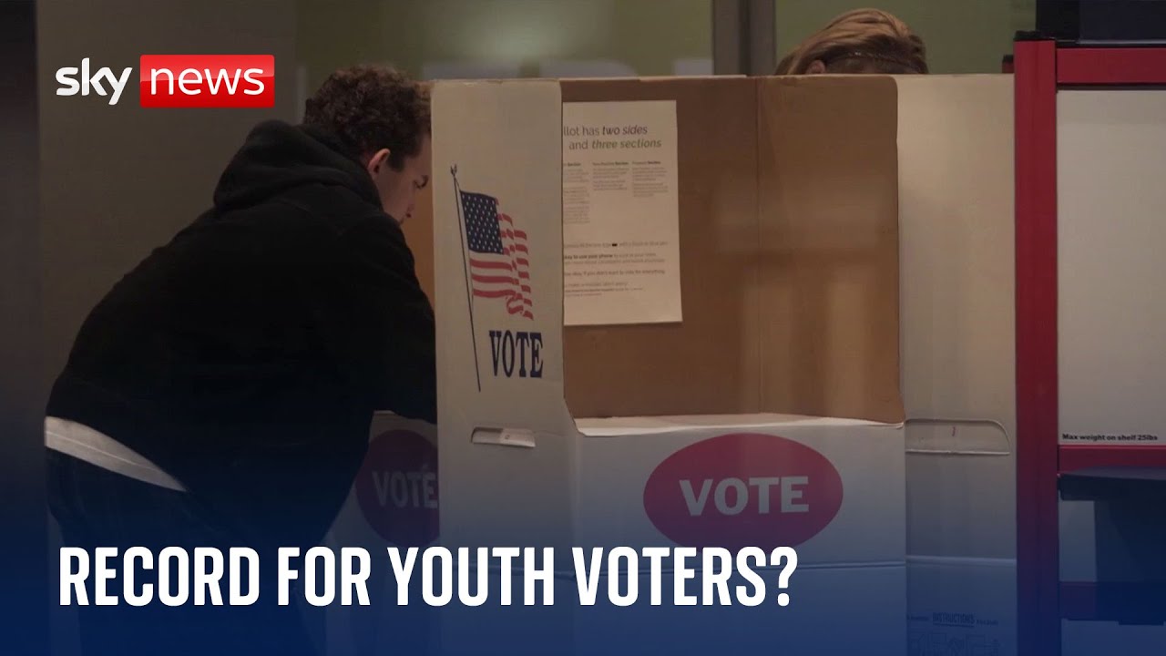 US election: Youth voters on track to break turnout records?