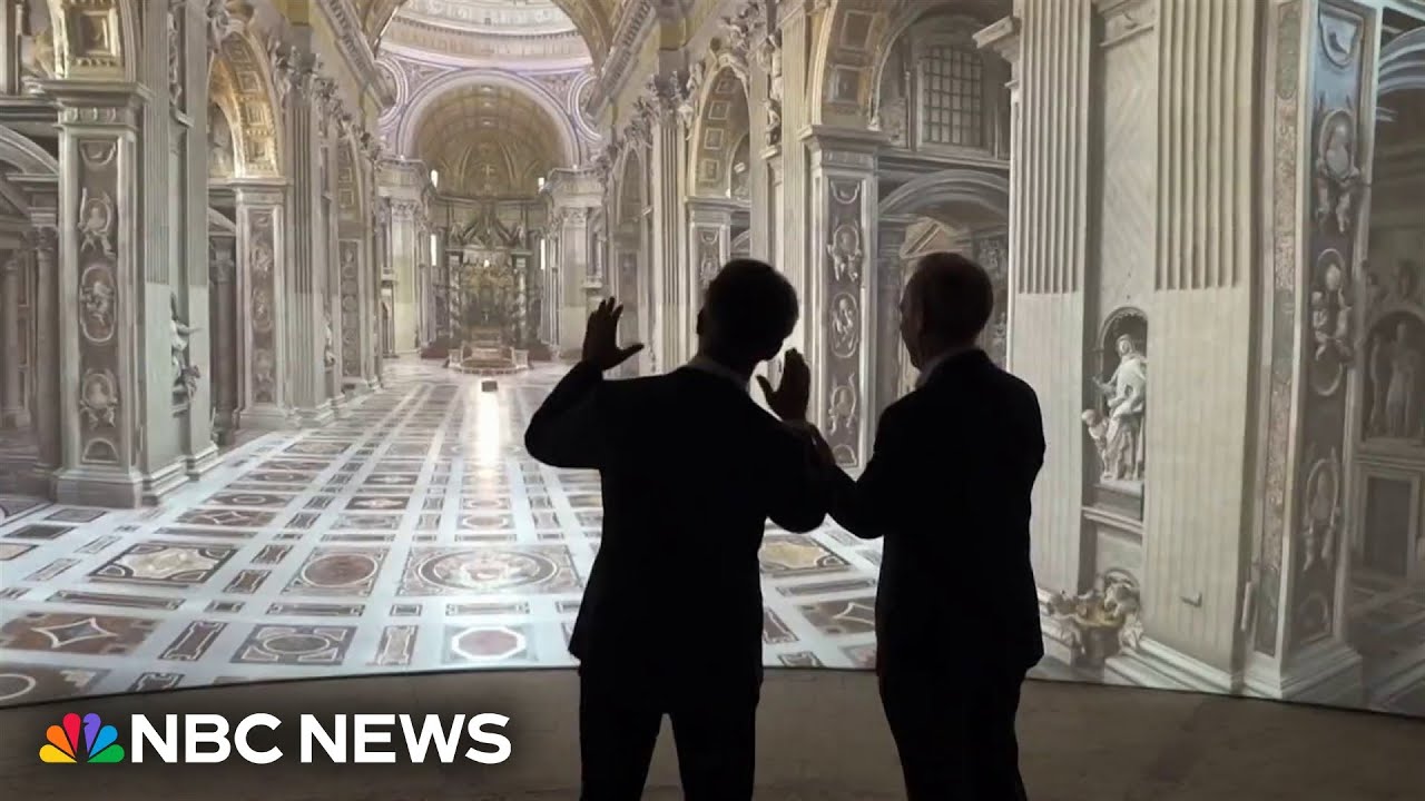 Vatican creates exhibit that will replicate St. Peter’s Basilica using AI