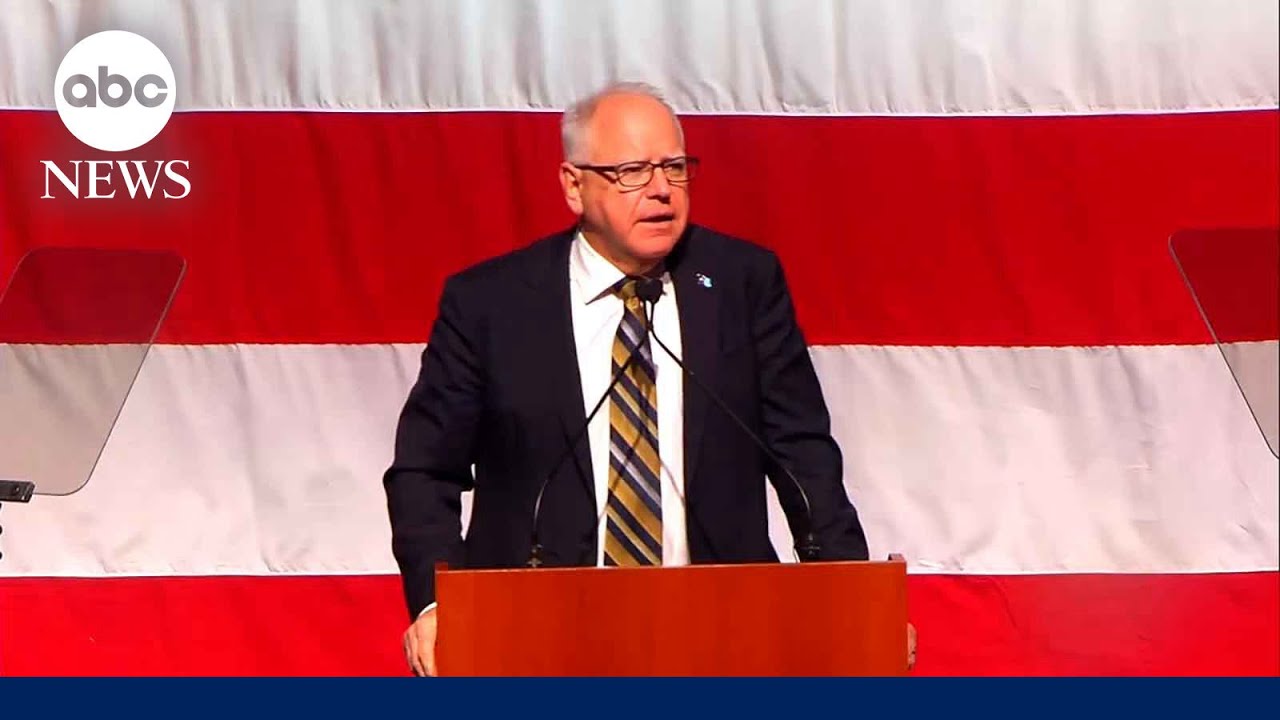 Walz says Democrats need to find ‘common ground’ with Trump supporters in speech