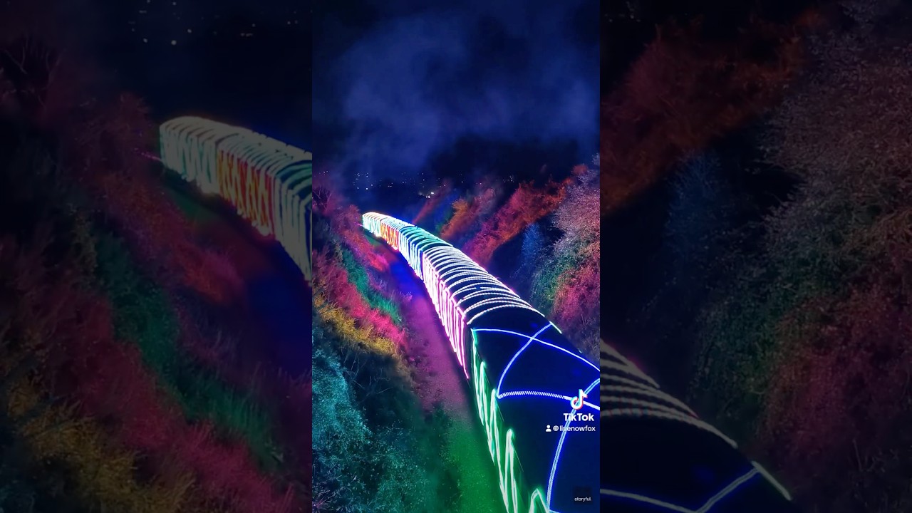 WATCH Christmas Train of Lights