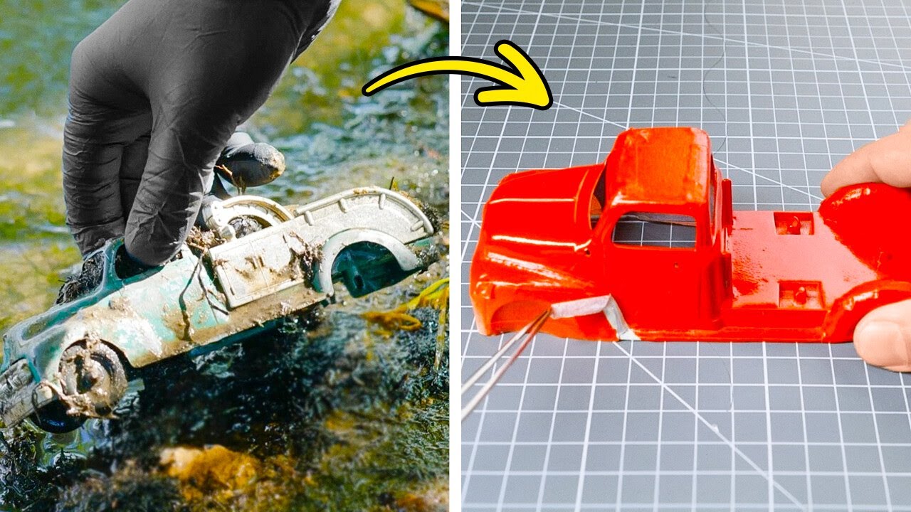 Watch How We Restore Old Toys and Bring Them Back to Life!