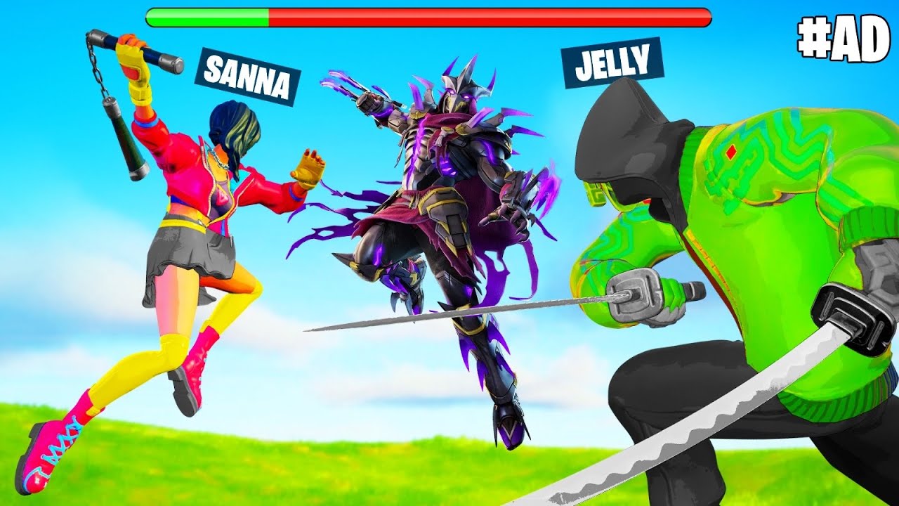 We Fought SHREDDER In Fortnite! (TMNT)