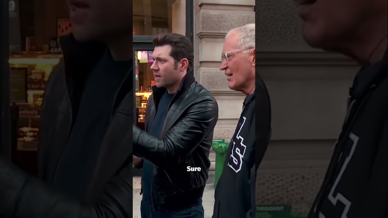 What’s Paul Shaffer Gonna Do Now? (Billy On The Street With David Letterman)