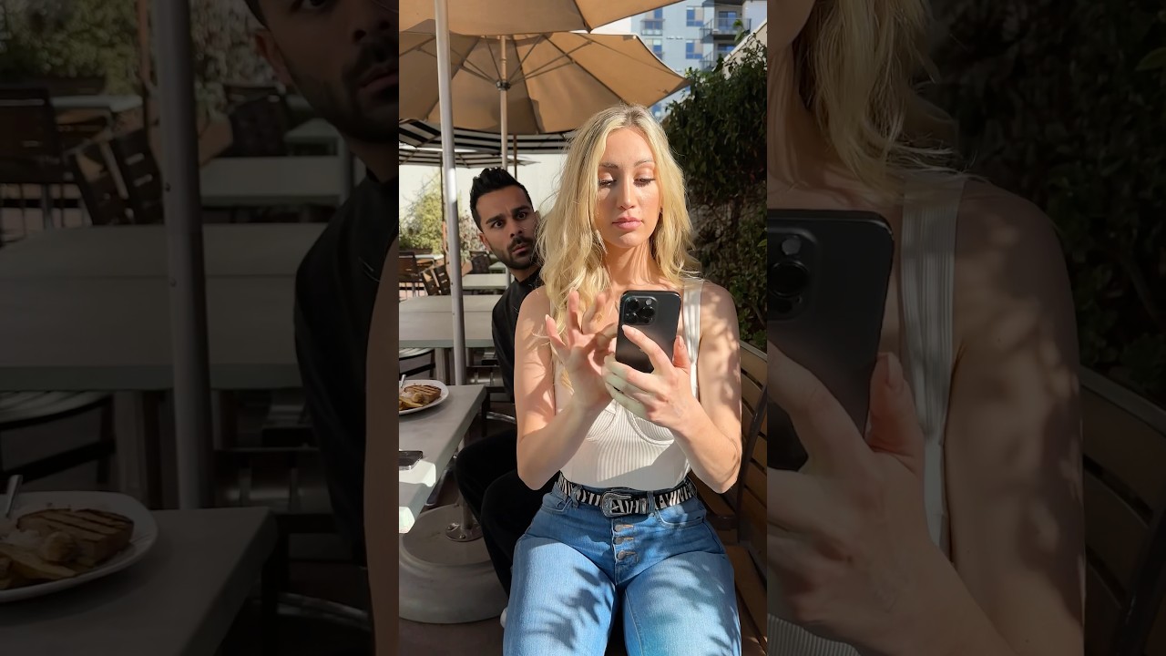 When she edits her pictures