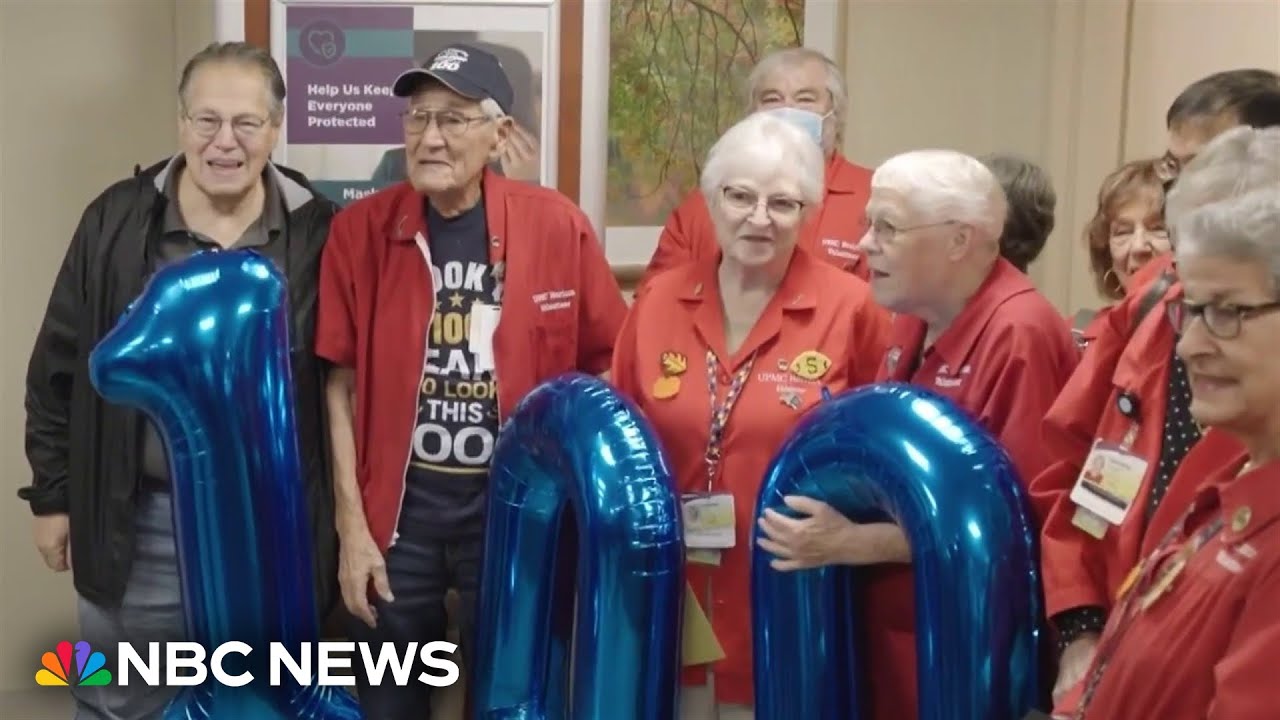 World War II Veteran honored for volunteer service