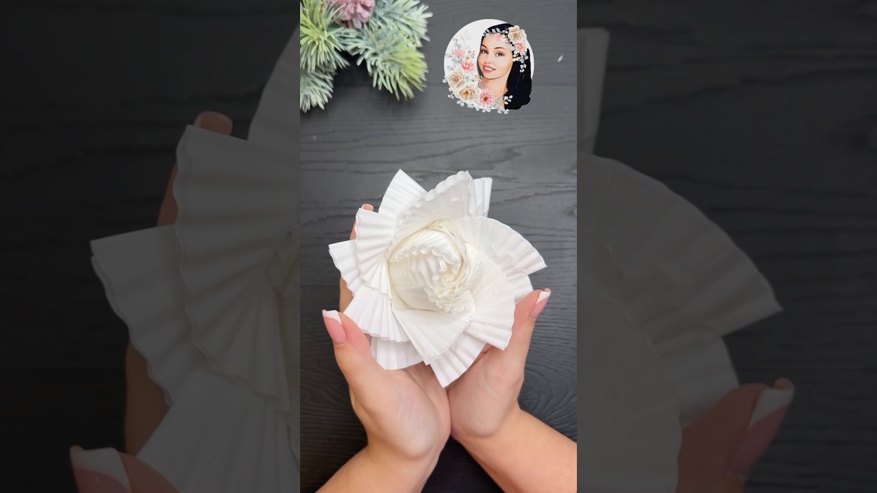 WoW! Create Easy Paper Flowers with Just Cupcake Liners!