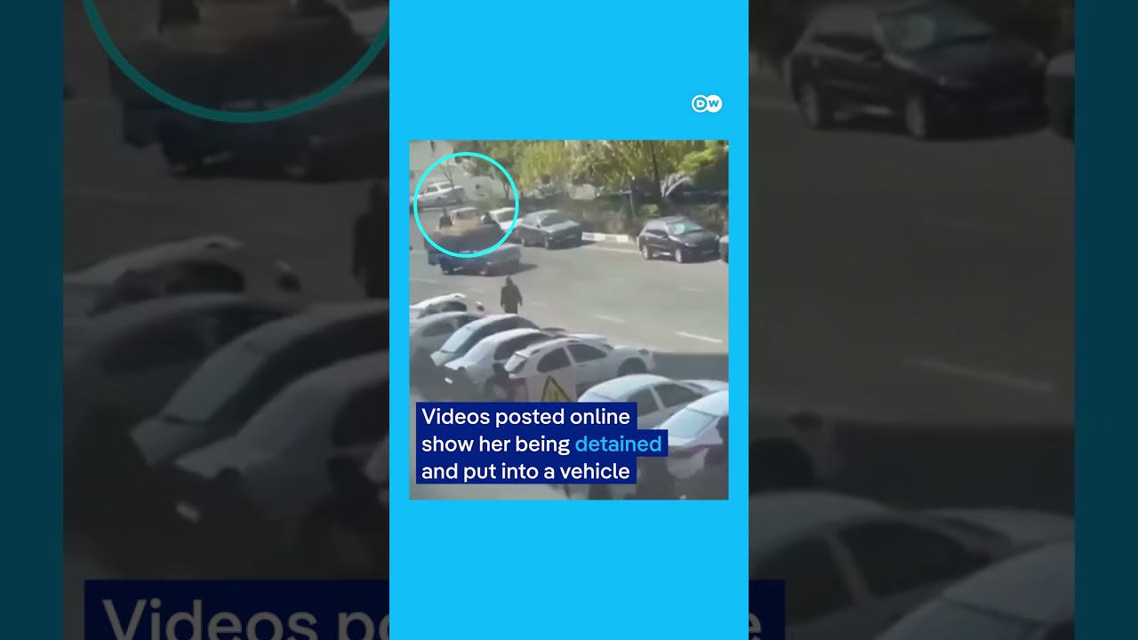 Young woman protests Iran’s dress code by stripping at university | DW News