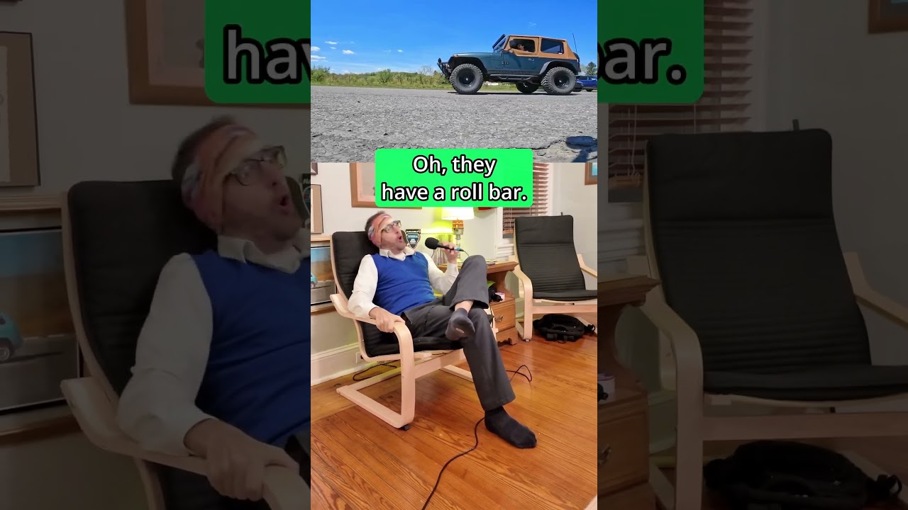 You’re a bad father if you put baby seats in a Jeep Wrangler. #jeep #cars #parenting #fathers